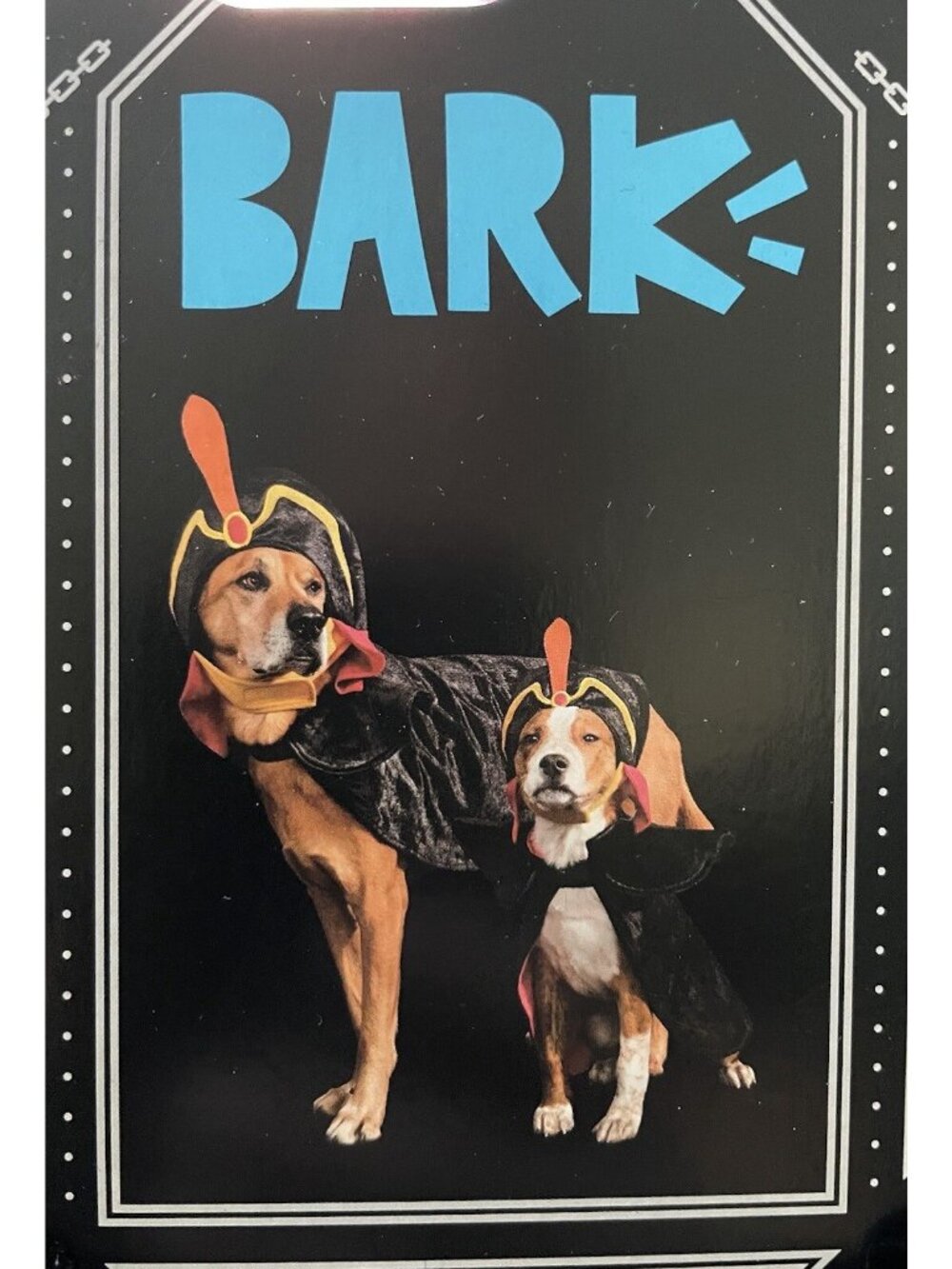 BARK Disney Villains Jafar Costume of Wonders Dog Halloween Outfit XS/S New